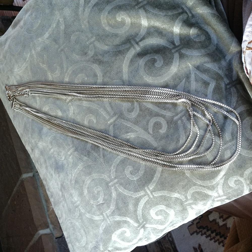 Long chain necklace